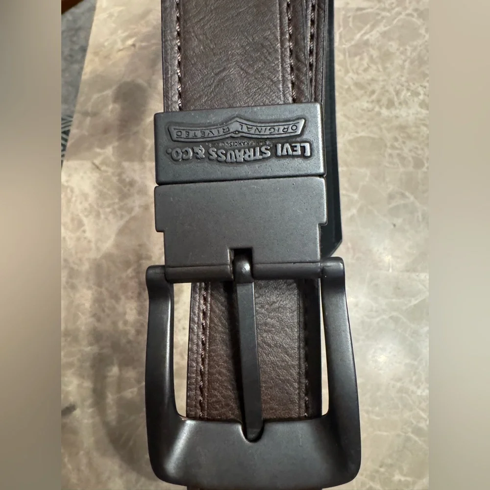 Levi's Leather Reversible Casual Men's Belt 50-52